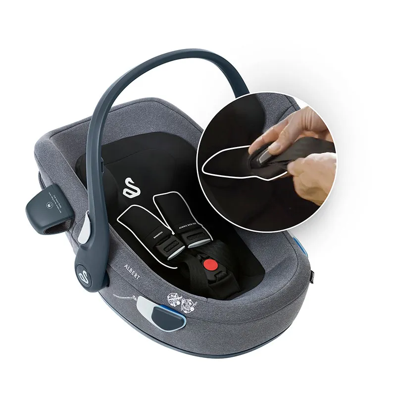 Siège-auto Cosi Isofix Gr.0 Albert - Sesame Grey-5