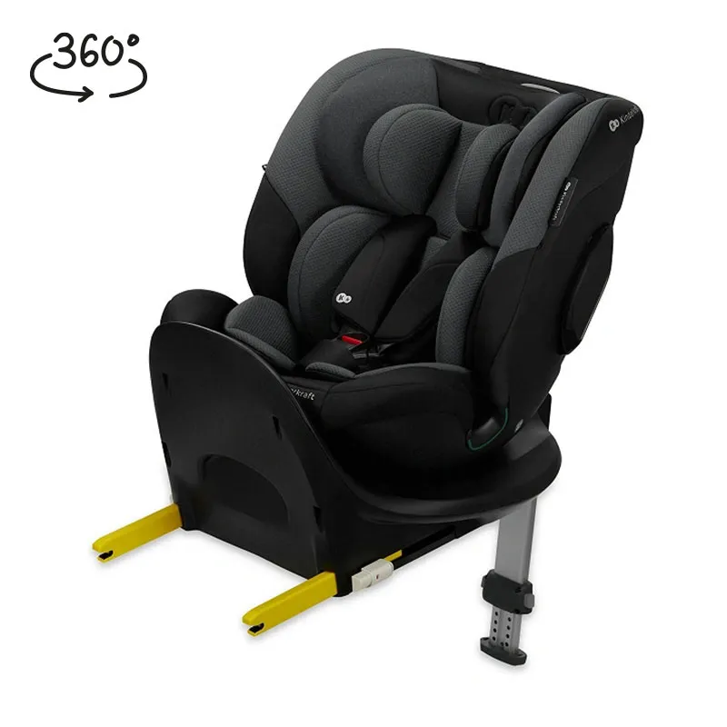 Siège-auto 360° I-FIX i-Size/Isofix 40-150cm - Noir-0
