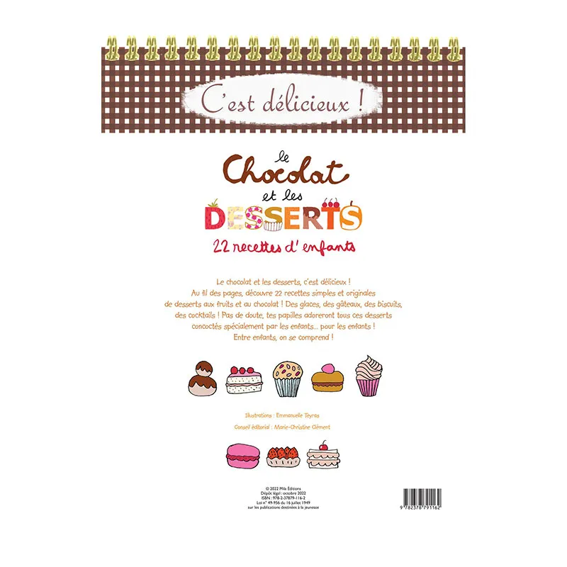 C'est délicieux ! Le chocolat et les desserts - 6+-5
