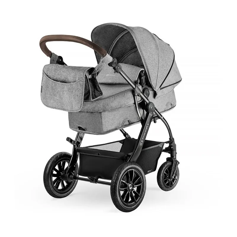 Poussette Moov 3en1 Mink Pro Grey Melange - 0m+-2