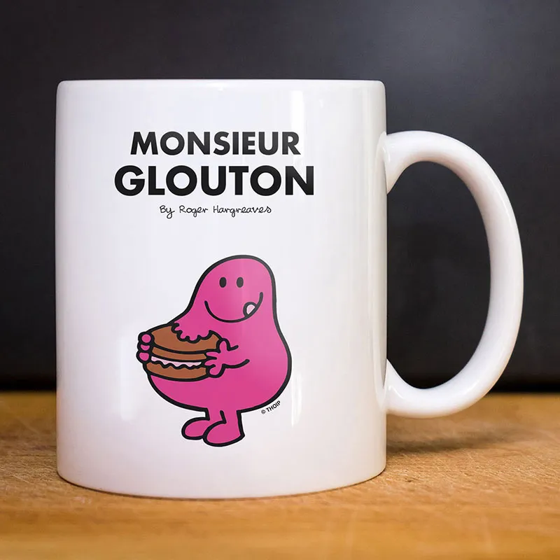 Mug Monsieur glouton - Blanc-0