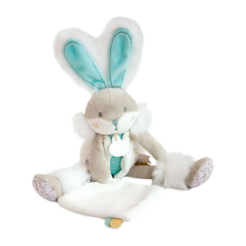 Doudou pantin amande Lapin de sucre - 29cm-1