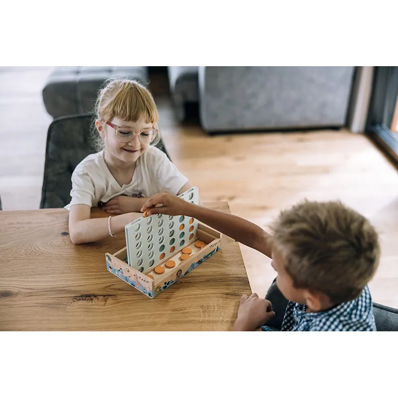 Jeu Puissance 4 Bois - 36m+-6