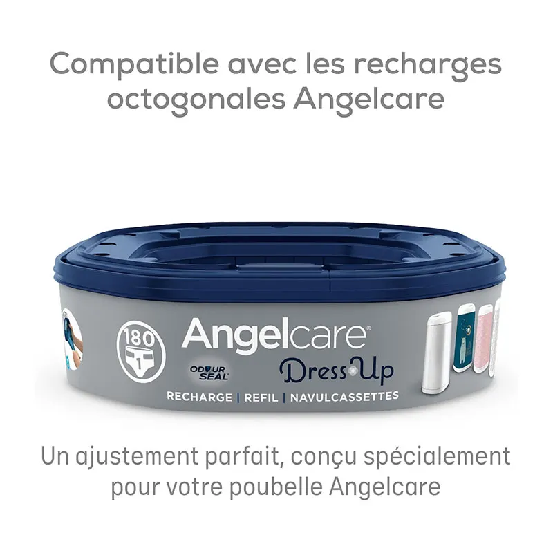 Poubelle à couches Dress Up 
avec 4 recharges-5