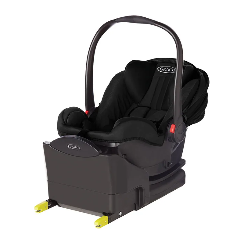 Siège-auto i-Size/Isofix Snugride 40-75cm avec base - Midnight Black-0