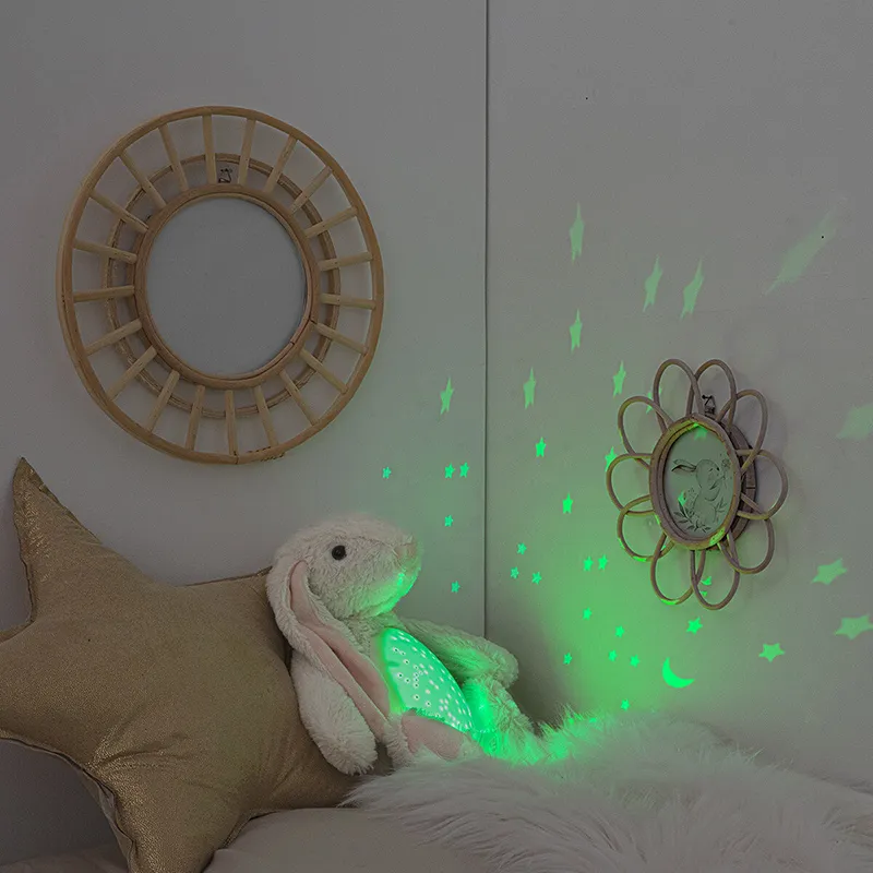 Veilleuse Projecteur Led peluche Lapin - 26x12x34cm-4