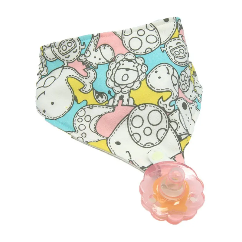 Bavoir Bandana Coton Bio + Sucette Marcus - 3m+-0