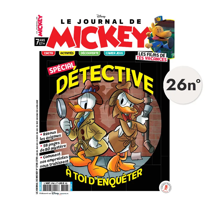 Abo.1an Le Journal de Mickey 26n° - 7-14+-0