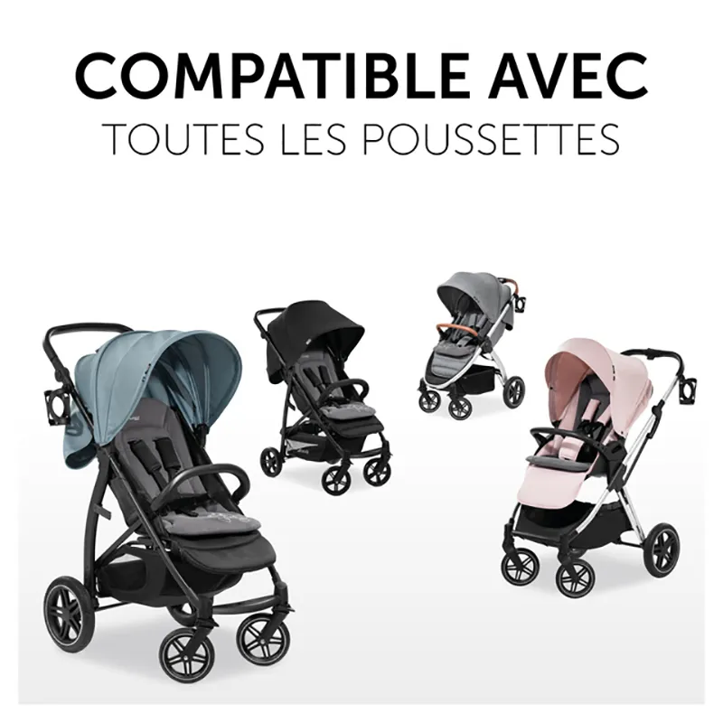 Poussette Compacte Travel N Care + Pare-soleil + Liner Mickey Mouse Noir - 0m+-17