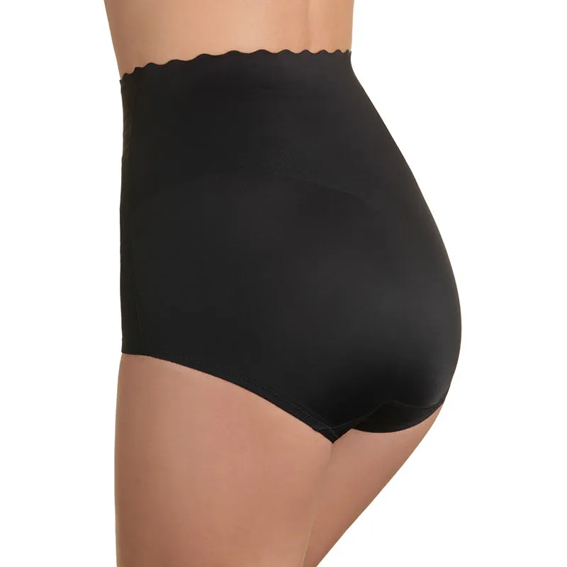 Culotte taille haute Effet Sculptant Beauty Lift Femme - Noir-4