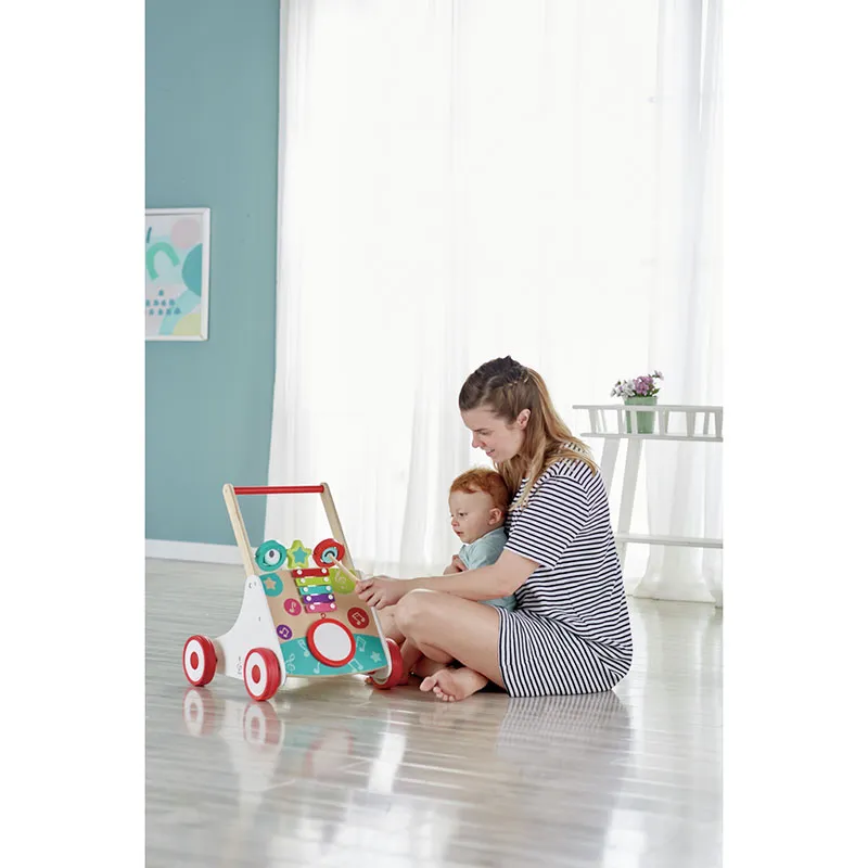 Trotteur musical en bois - 10m+-5