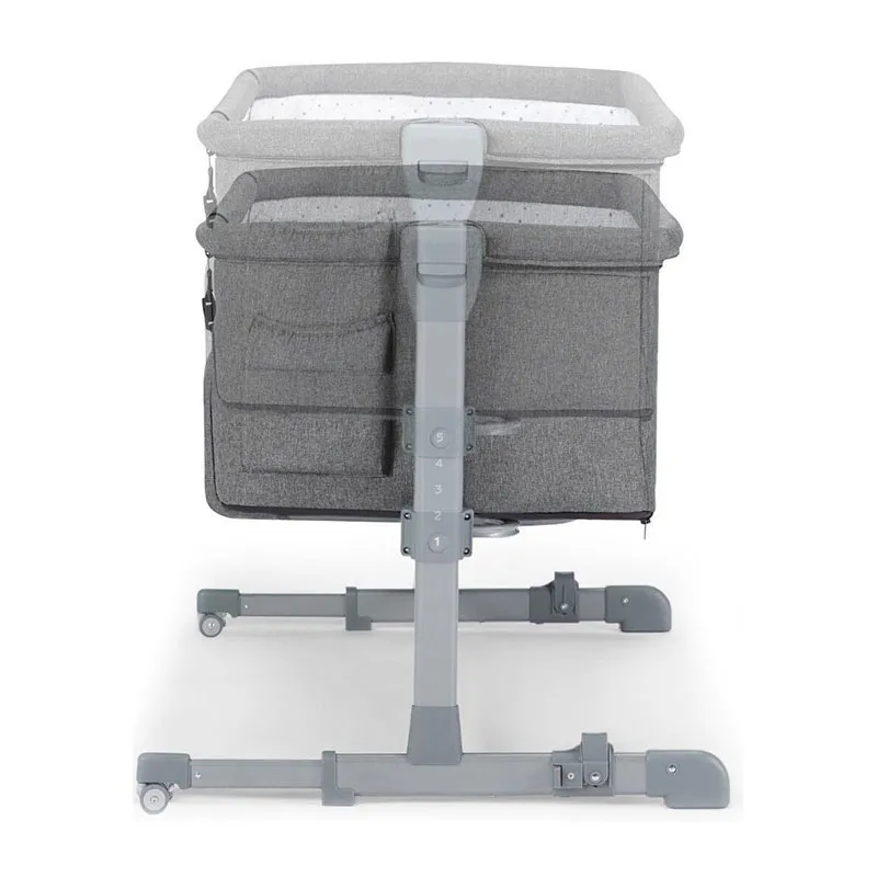Berceau Co-dodo Nomade Side2Bed Gris mélange - 0m+-5