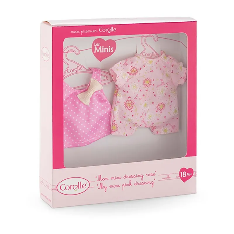 Dressing Rose Mini poupon 20cm - 18m+ - COROLLE-4