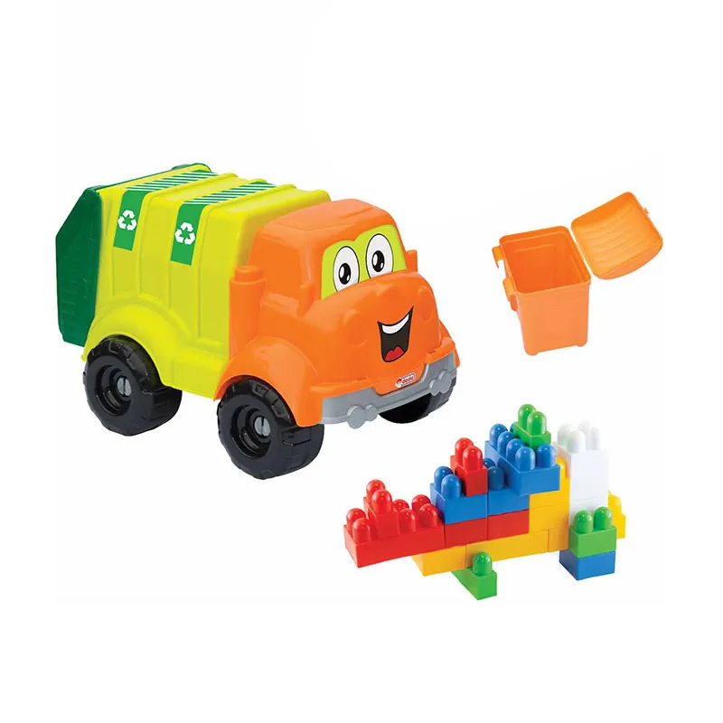 Camion poubelle + 30 blocs - 18m+-0