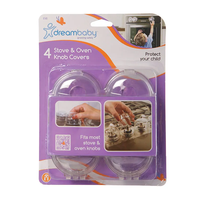 4 Couvre-bouton de cuisinière - Transparent-4