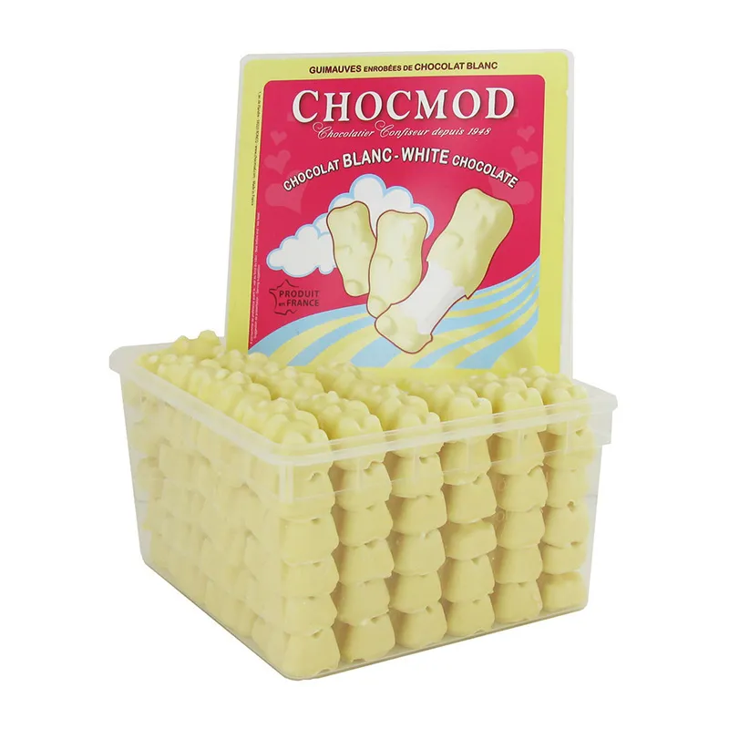 Oursons guimauve blanche 100pcs - 1kg-0