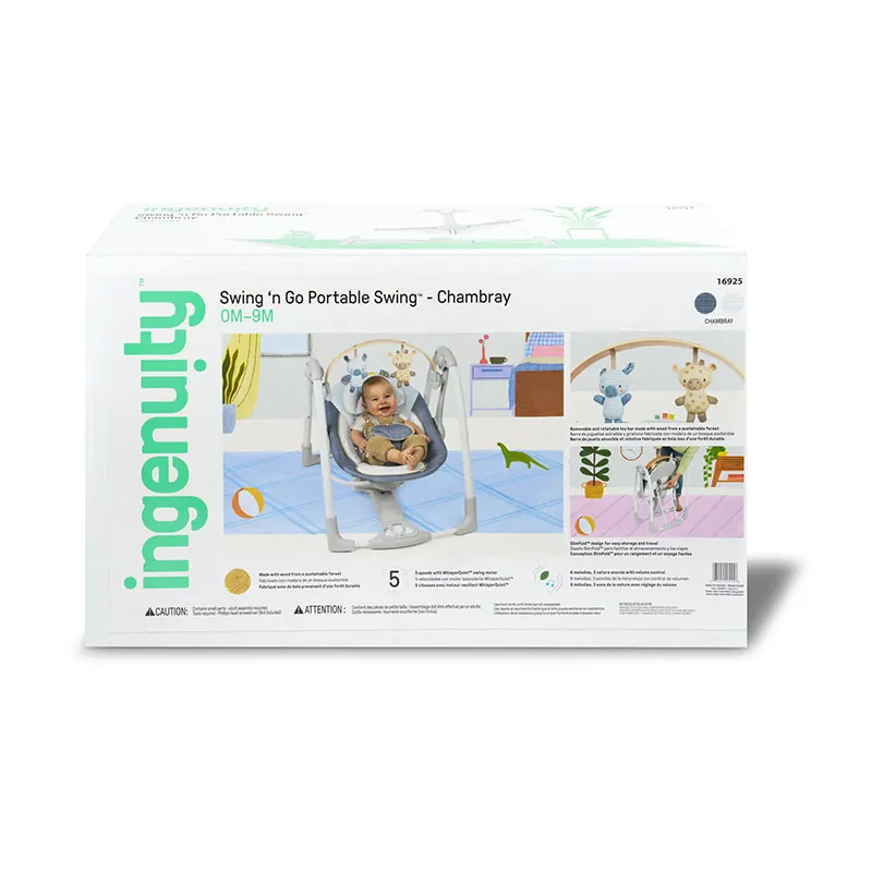 Balancelle Swing'n Go Chambray - 0m+-13