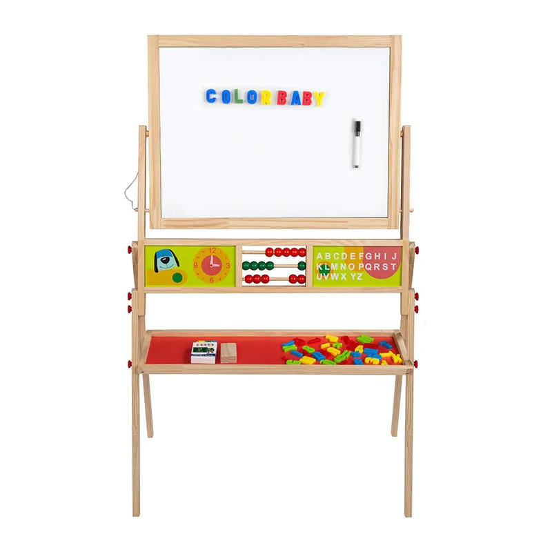 Tableau magnétique 2en1 Bois & Access. - 36m+-1