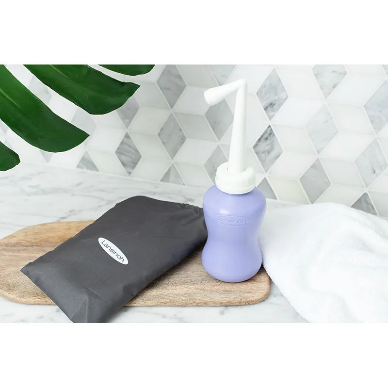 Pack Accouchement serviettes + recharges + douche intime-4