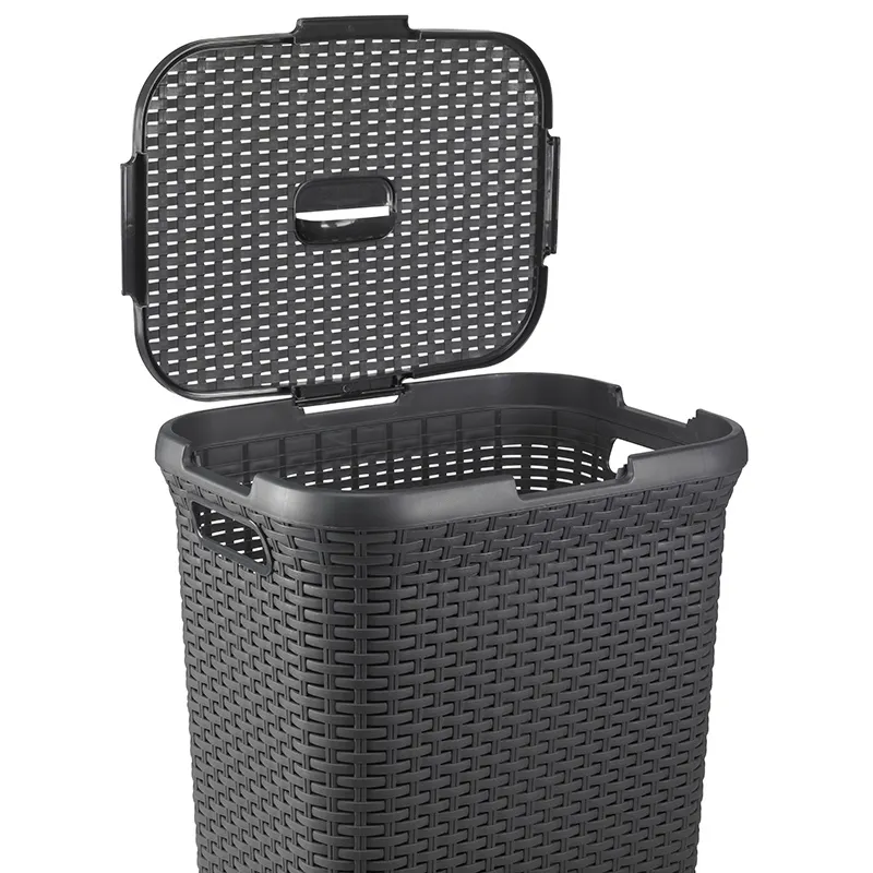 Panier à linge Style 70% recyclé Anthracite - 60L-3