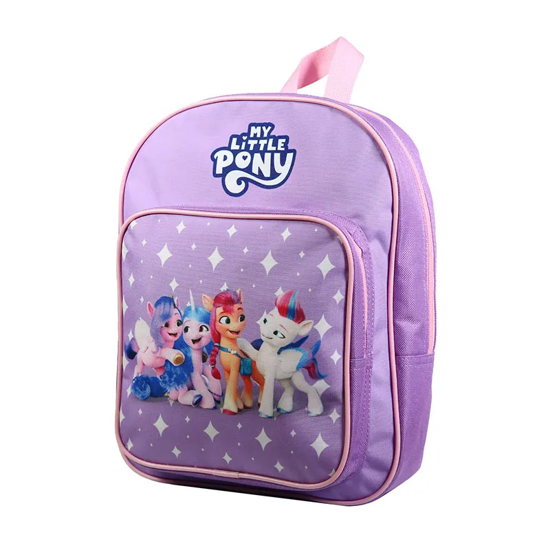 Sac à dos Poche maternelle My Little Pony Violet - 24x31cm-1