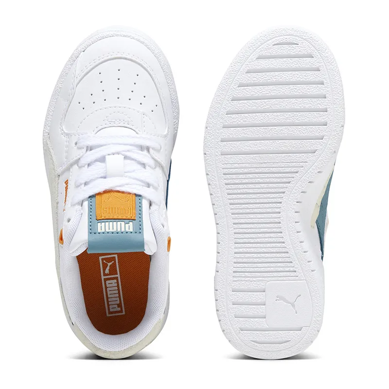 Baskets Garçon Pro Glitch Puma - Blanc/Bleu/Orange-3