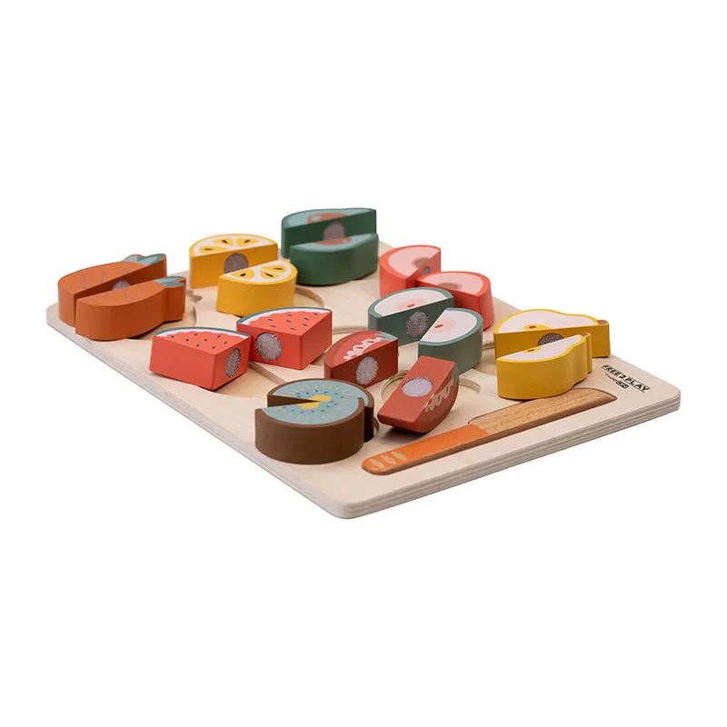 Fruits sur plateau Bois - 18m+-3