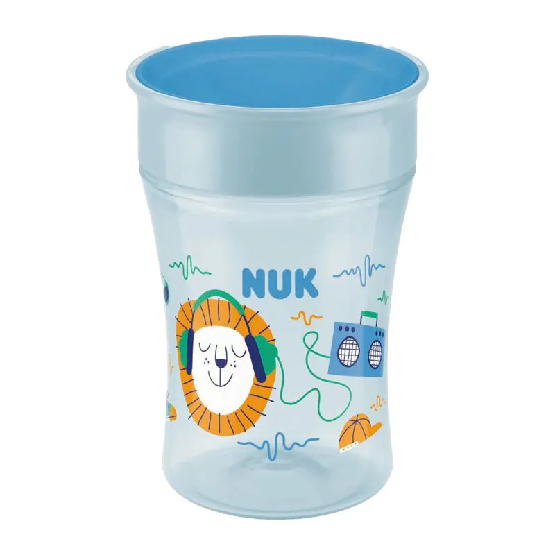 Tasse d'apprentissage Magic Cup 360° 230ml Silicone - 8m+-0