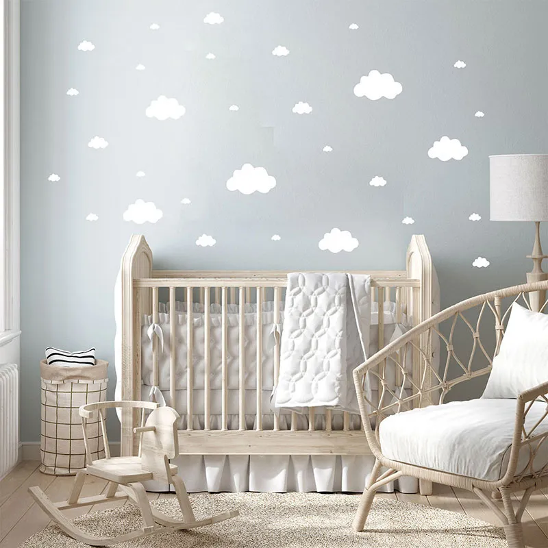 Stickers - 30 Nuages blancs-2