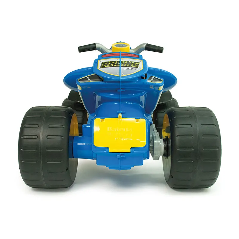 Quad élec. Flammes Bleu/Jaune - 36m+-3