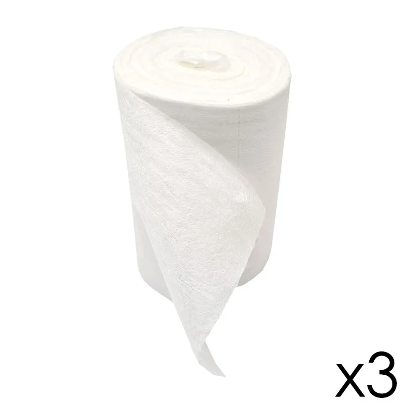 300 Voiles de protection Bambou Blanc - 3x100-0
