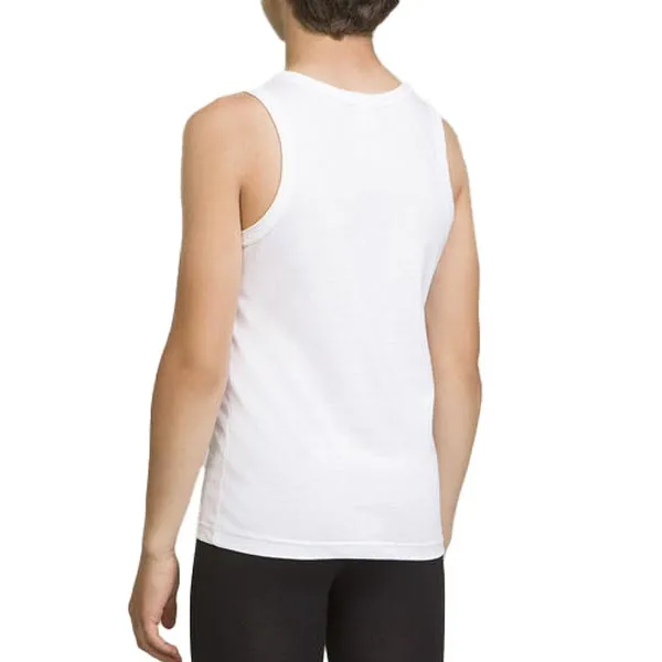 Débardeur Basic Sport Garçon Dim - Blanc - DIM-1