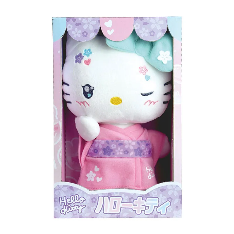 Peluche Hello Kitty Kimono kawaï - 24cm-2