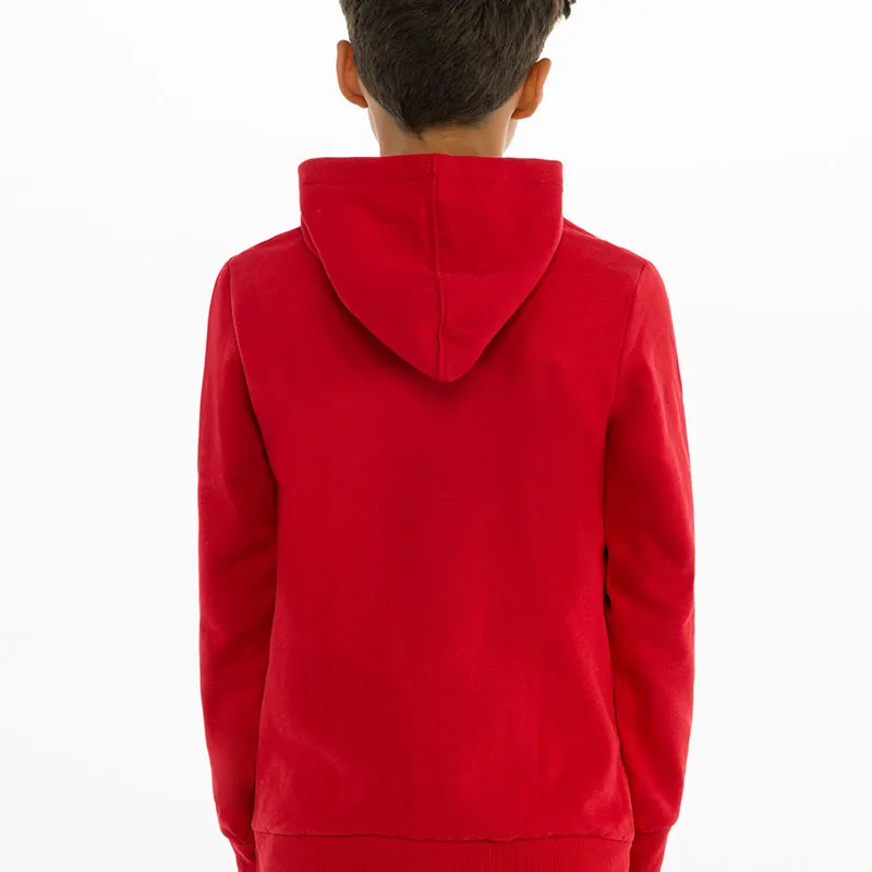 Sweat à capuche Batwing - Rouge Levi's/Blanc-1
