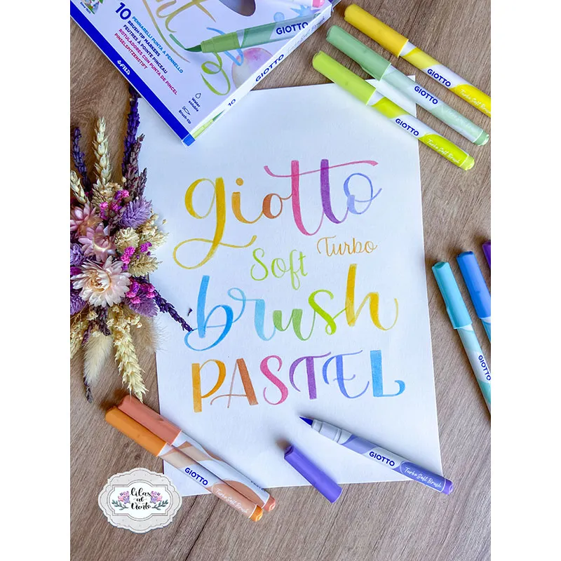 Feutres Turbo soft brush pastel - 10pcs-6