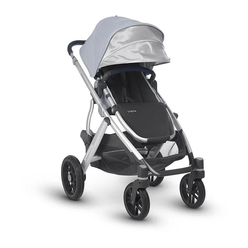 Duo Poussette Combinée Vista William Bleu Oxford UppaBaby - 0m+-3