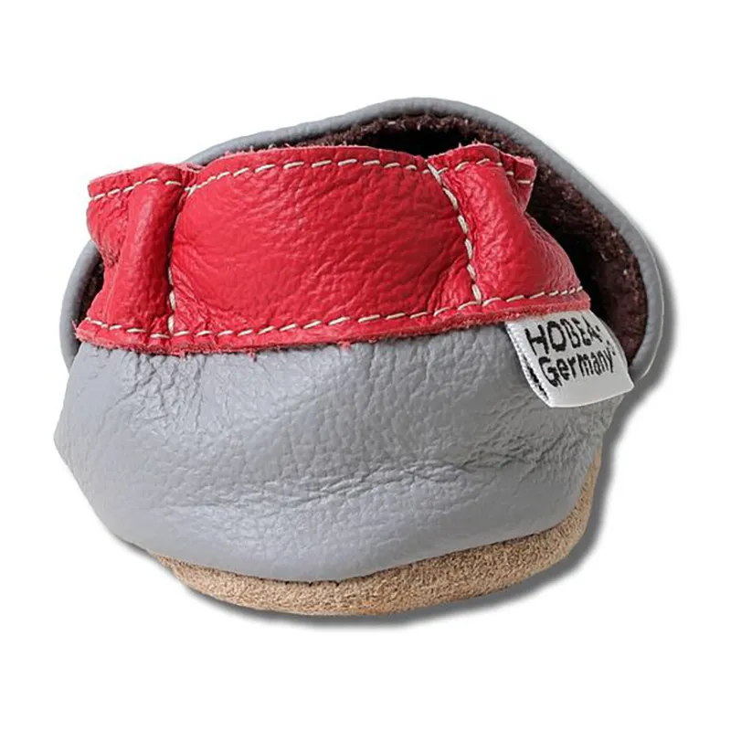 Chaussons cuir World Cup 2018 - Gris-2