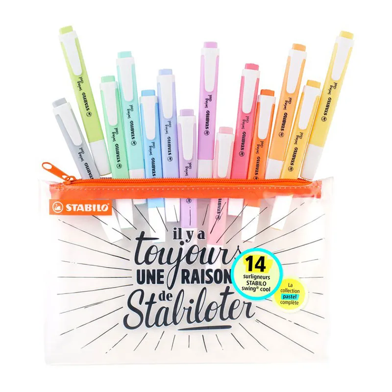 Surligneurs Swing Cool Pastel - 14pcs-1
