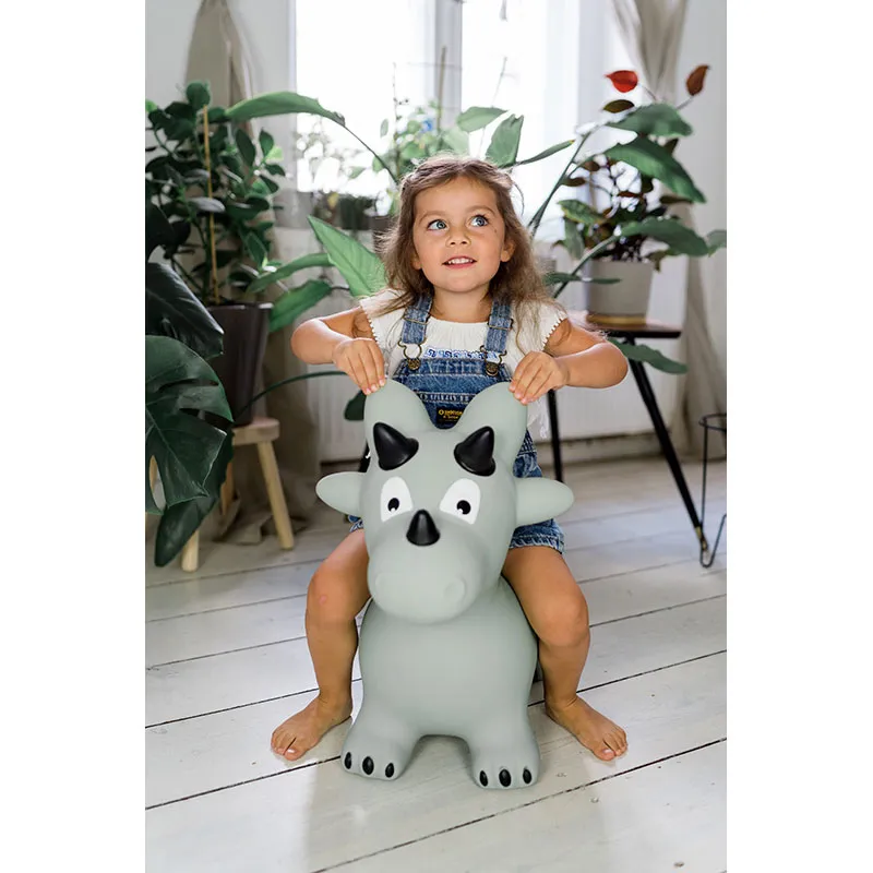 Animal sauteur gonflable Dino - 18m+-7