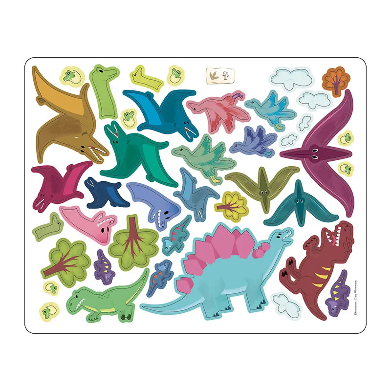 Autocollants Dinosaures - 36m+-2