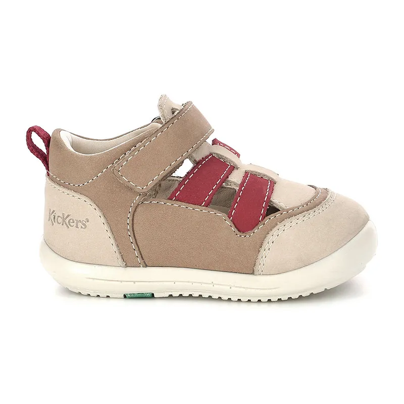 Sandales Klony - Beige/Rouge-0