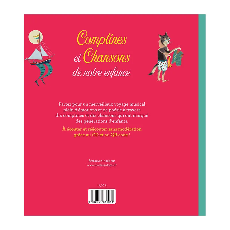 Comptines et chansons de notre enfance - 4-7 ans-1