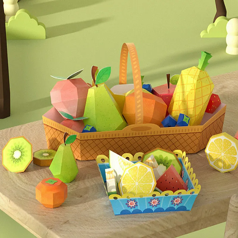 Kit origami fruit - 36m+-2