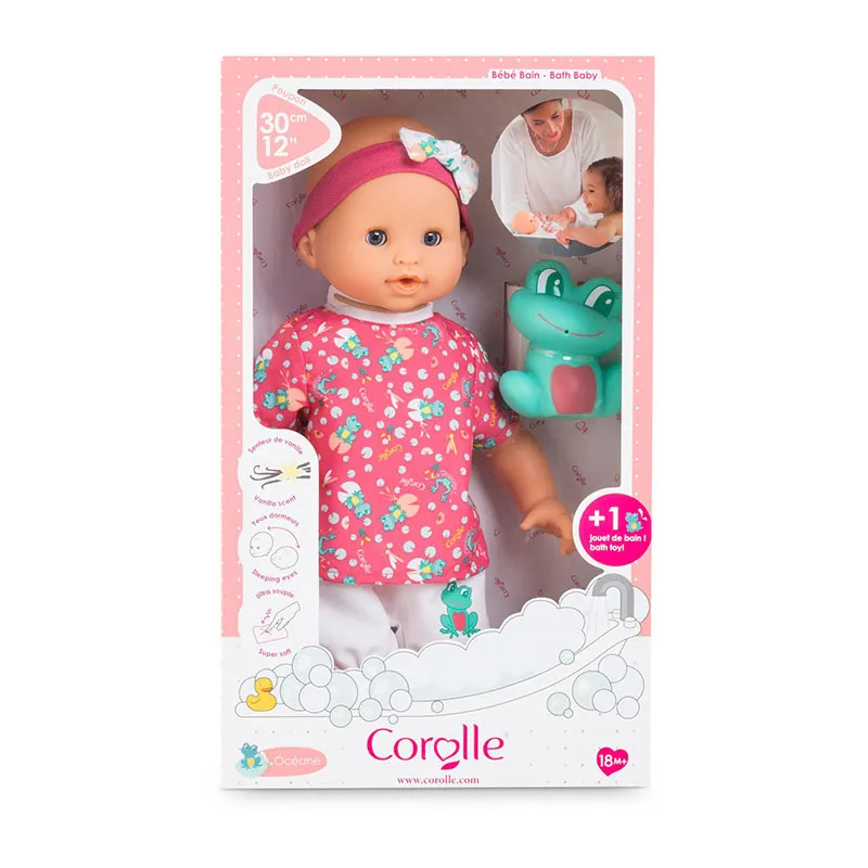 Poupon Bébé Bain Océane 30cm - 18m+-8