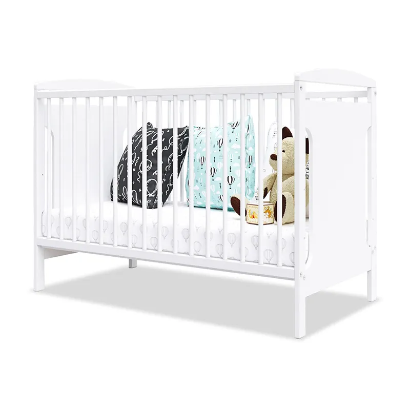 Lit Bébé évolutif Margot Blanc - 60x120cm-2