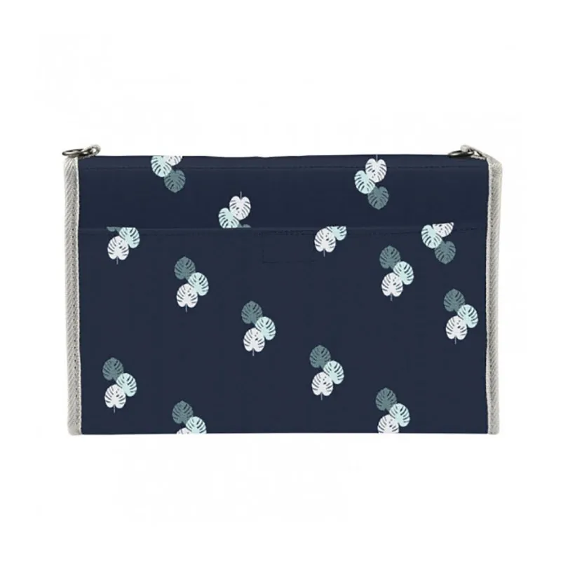 Pochette à langer nomade Jungle - Bleu-4