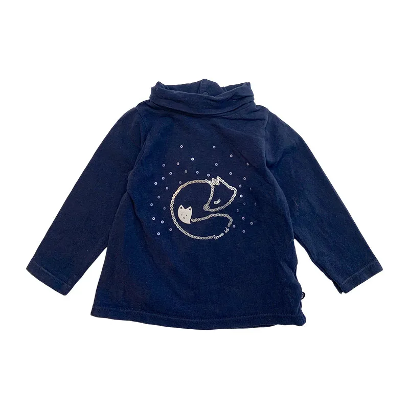 T-shirt - 6 mois - OKAIDI/OBAIBI - Bleu-0