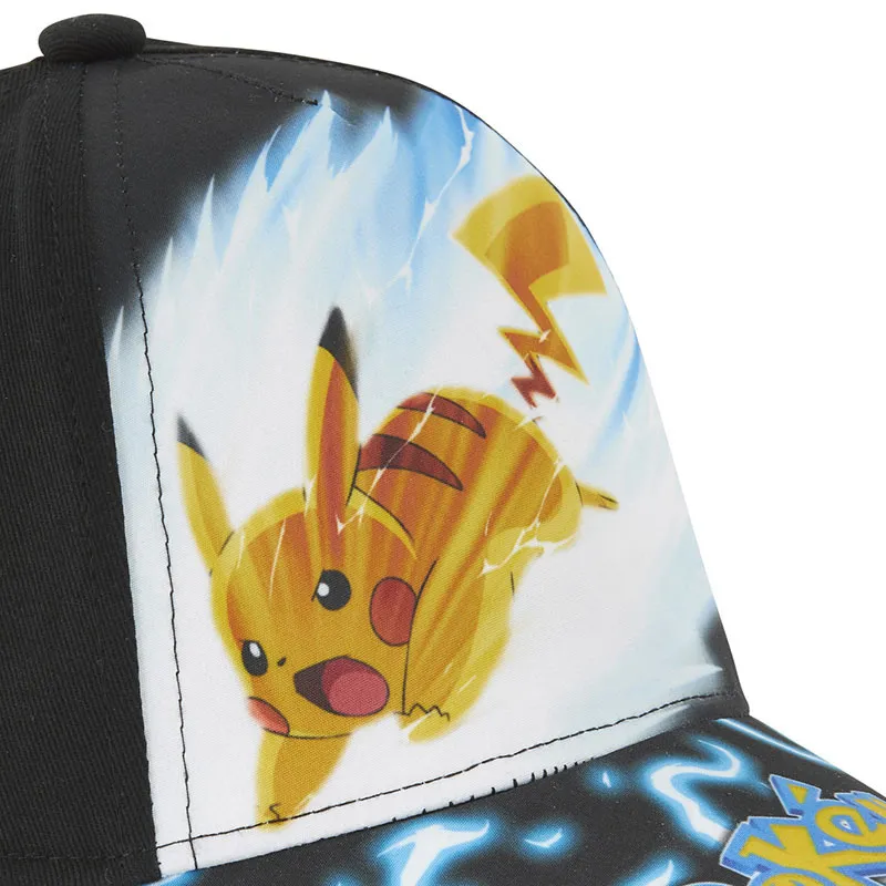 Casquette Enfant Pokémon - Noir/Bleu/Jaune-4