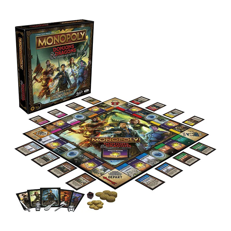 Monopoly Donjons & Dragons L'honneur des voleurs - 8+-0