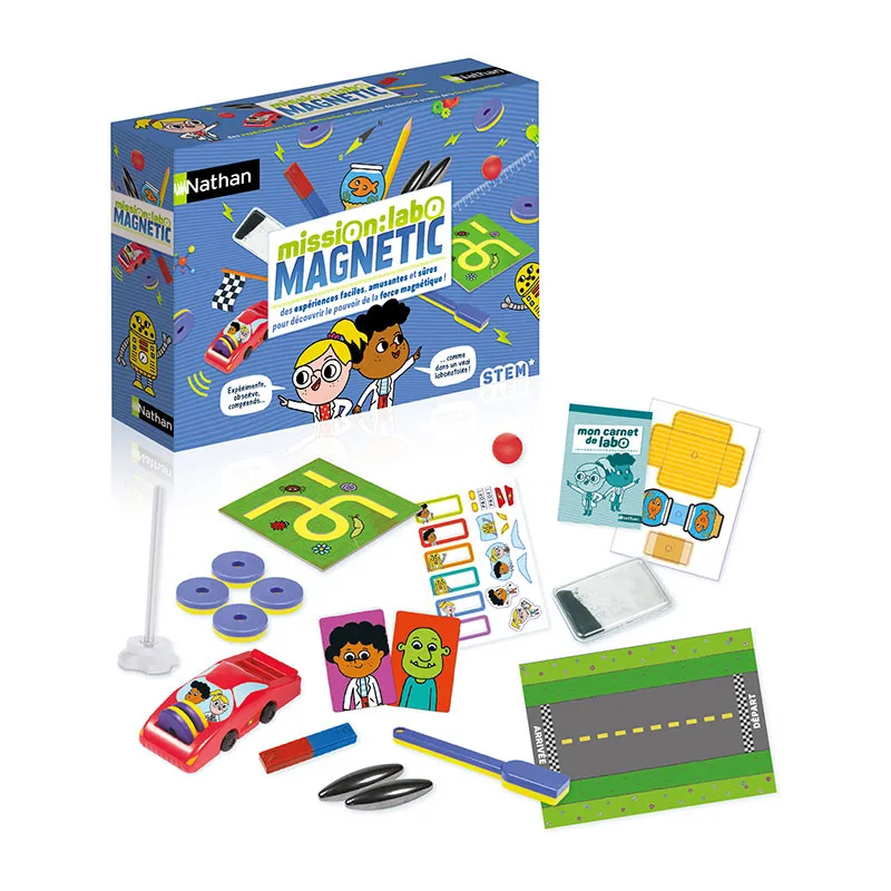 Jeu éducatif Mission labo magnetic 17pcs - 6+-6